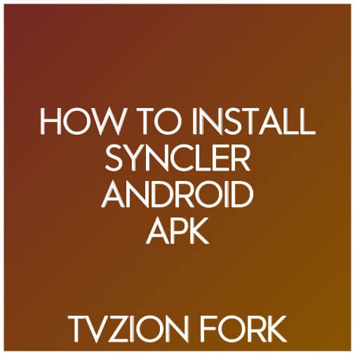 How to Install Syncler Android Apk icon